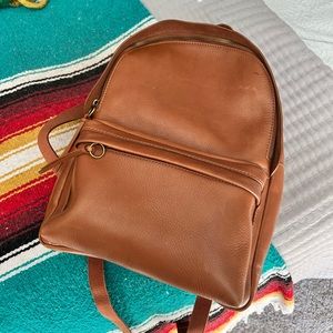 Madewell Lorimer Leather Backpack